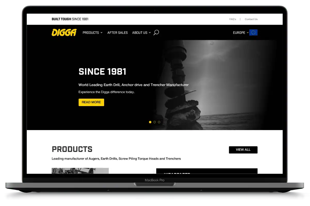 WordPress website development agency portfolio